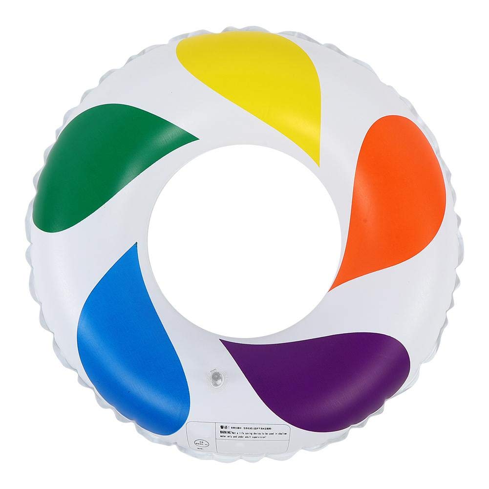 **Adult Pool Floats & Beach Tubes - 60cm Summer Inflatable Float for Swimming Pool, Lake, or Ocean - Perfect for Relaxing, Sunbathing, and Pool Parties (No Handle, Multiple Colors Available)**