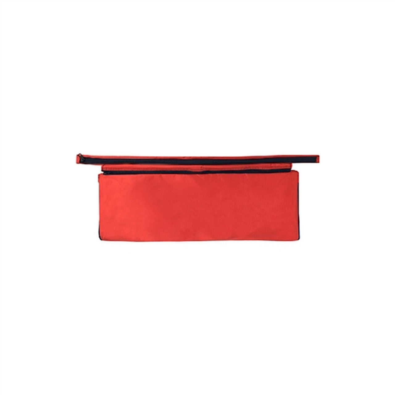 **Aleko Waterproof Inflatable Boat Seat Cushion with Storage Bag & Pockets - 34 x 9 Inches, Red - Perfect for Fishing, Kayaking & Boating Comfort**