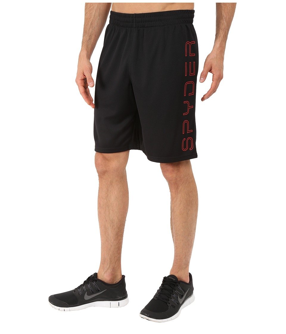 Spyder Men's Zeno Shorts - Lightweight Quick-Dry Athletic Running Shorts for Gym, Hiking & Outdoor Activities