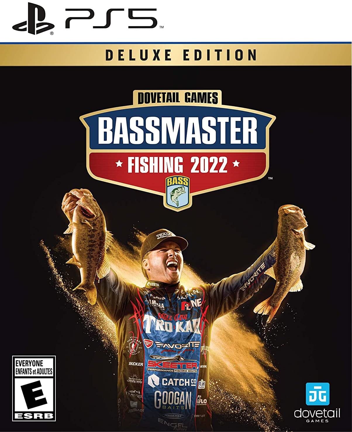 Bassmaster Fishing 2022 Deluxe Edition for PlayStation 5 (PS5) - Realistic Fishing Simulation Game | Perfect for Anglers & Outdoor Enthusiasts | Great for Family Game Nights & Competitive Play