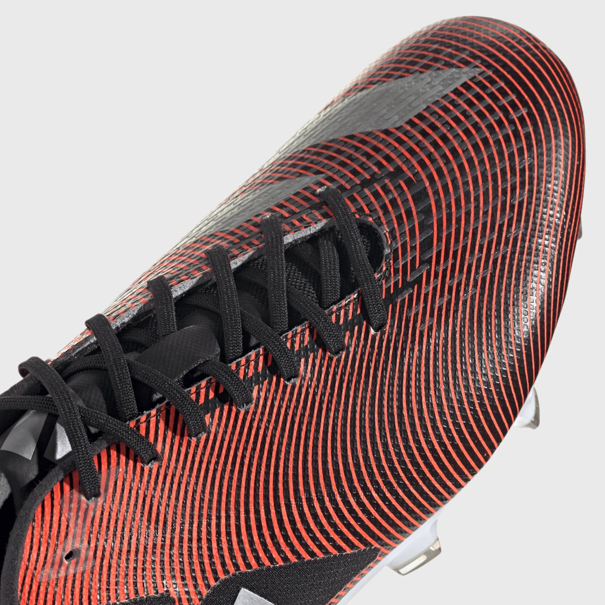 Adidas Adizero RS15 Pro FG Rugby Cleats - Men's Soccer Football Boots Black/Red for Firm Ground - Lightweight & Durable for Competitive Matches & Training