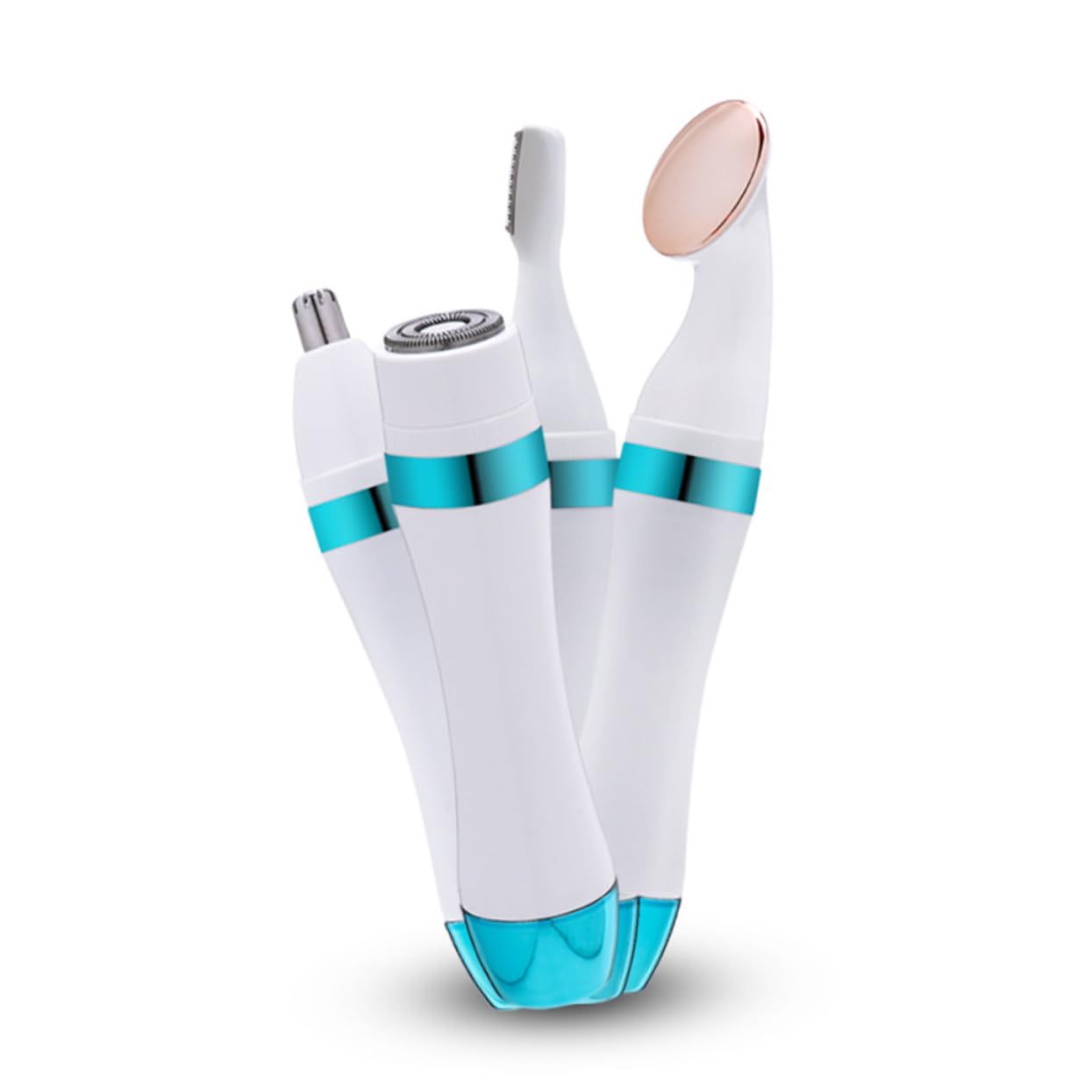 FOMIYES Women's Electric Facial Hair Remover - 4-in-1 Waterproof Body Hair Trimmer & Shaver for Smooth Skin - Perfect for Travel, Bikini Line, Legs & Underarms