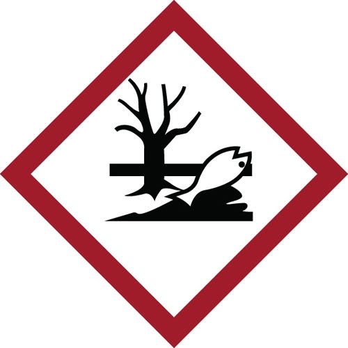 Brady 118865 GHS Environmental Pictogram Labels - Pack of 20 Cards (4 Labels Each) - OSHA Compliant Hazard Warning Signs for Chemical Safety in Workplace & Laboratories