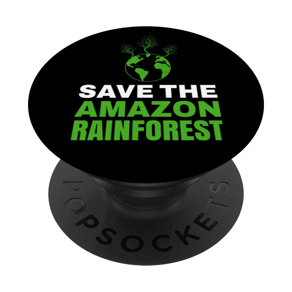 Eco-Friendly Save the Amazon Rainforest PopSockets - Swappable PopGrip for Phones & Tablets - Support Amazonia Conservation (Perfect for Travel, Work & Daily Use)