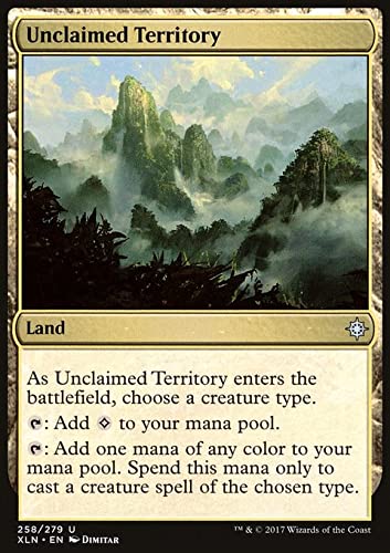 MTG Magic: The Gathering - Unclaimed Territory (258) Ixalan XLN Card | Trading Card Game Collectible | Perfect for Deck Building & Commander Play