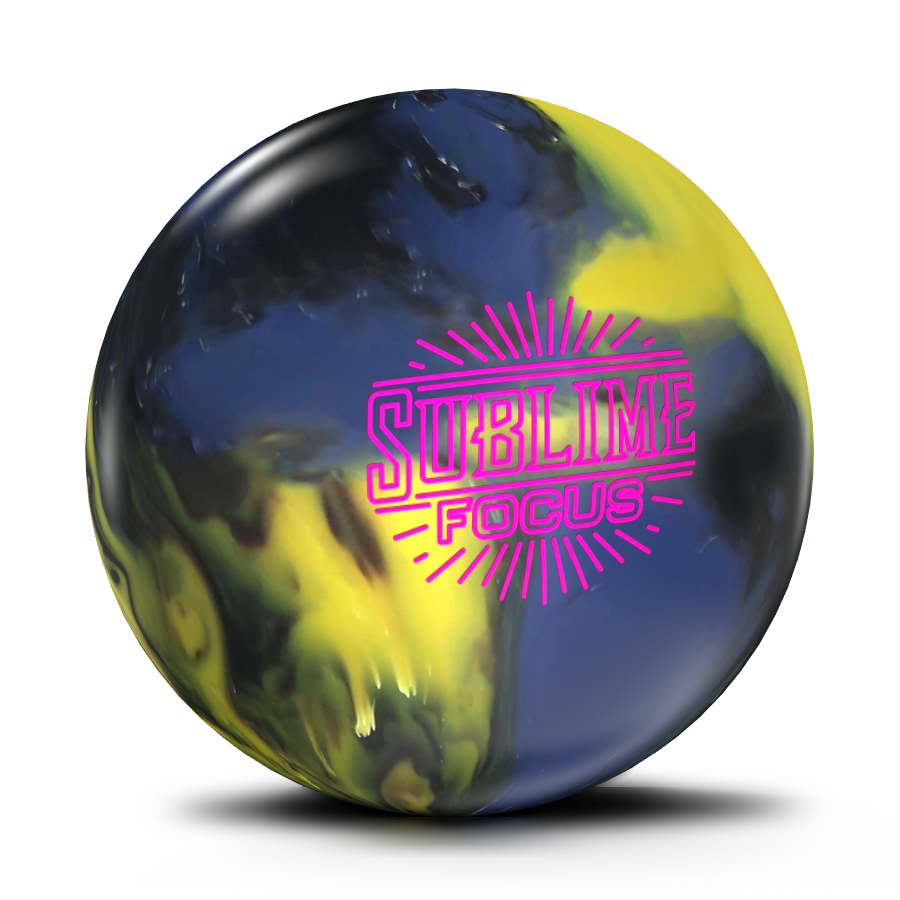 900 Global Sublime Focus Bowling Ball - High Performance Reactive Coverstock for Hook & Control - Perfect for League Play & Tournament Competition