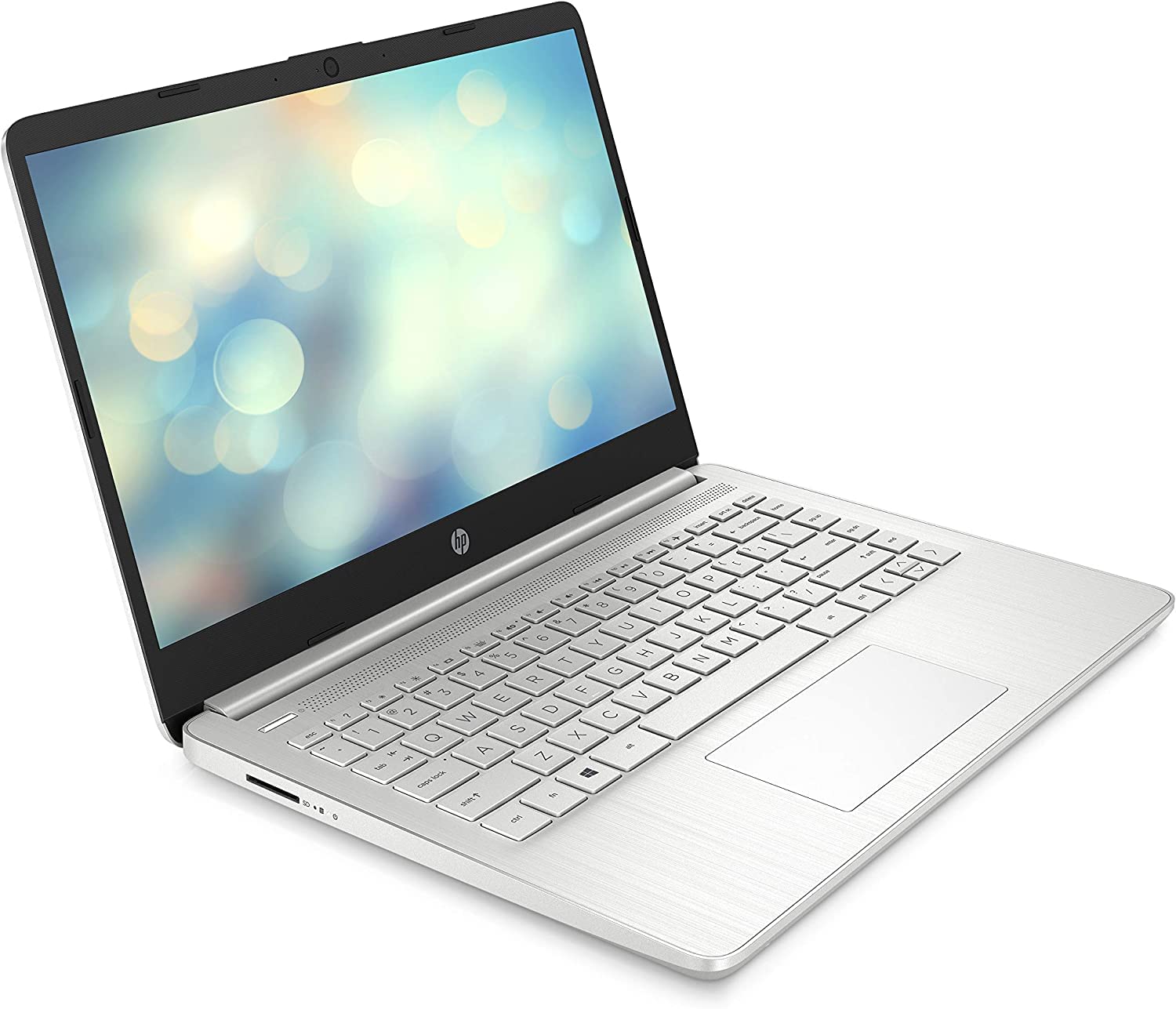 HP 14-DQ2010CA 14 Inch Laptop - Intel Pentium Gold 7505, 4GB DDR4 RAM, 128GB SSD, Full HD Display, Windows 10 Home (Renewed) | Lightweight Portable Computer for Students, Remote Work & Home Office Use