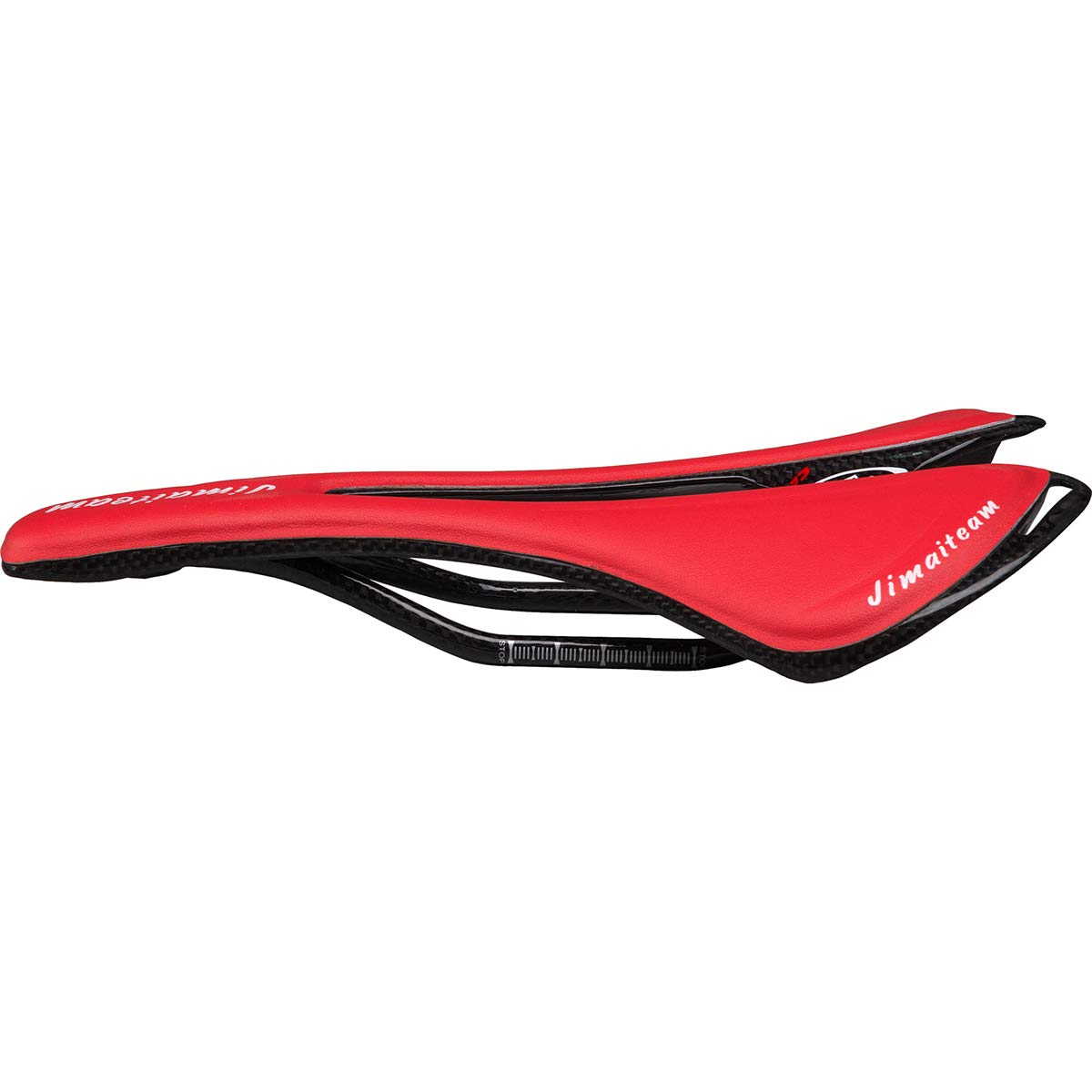 Premium Carbon Fiber Road Bike Saddle - Lightweight Comfortable Bicycle Seat with PU Leather Cover for Road & Mountain Bikes - Perfect for Long Distance Cycling and Commuting