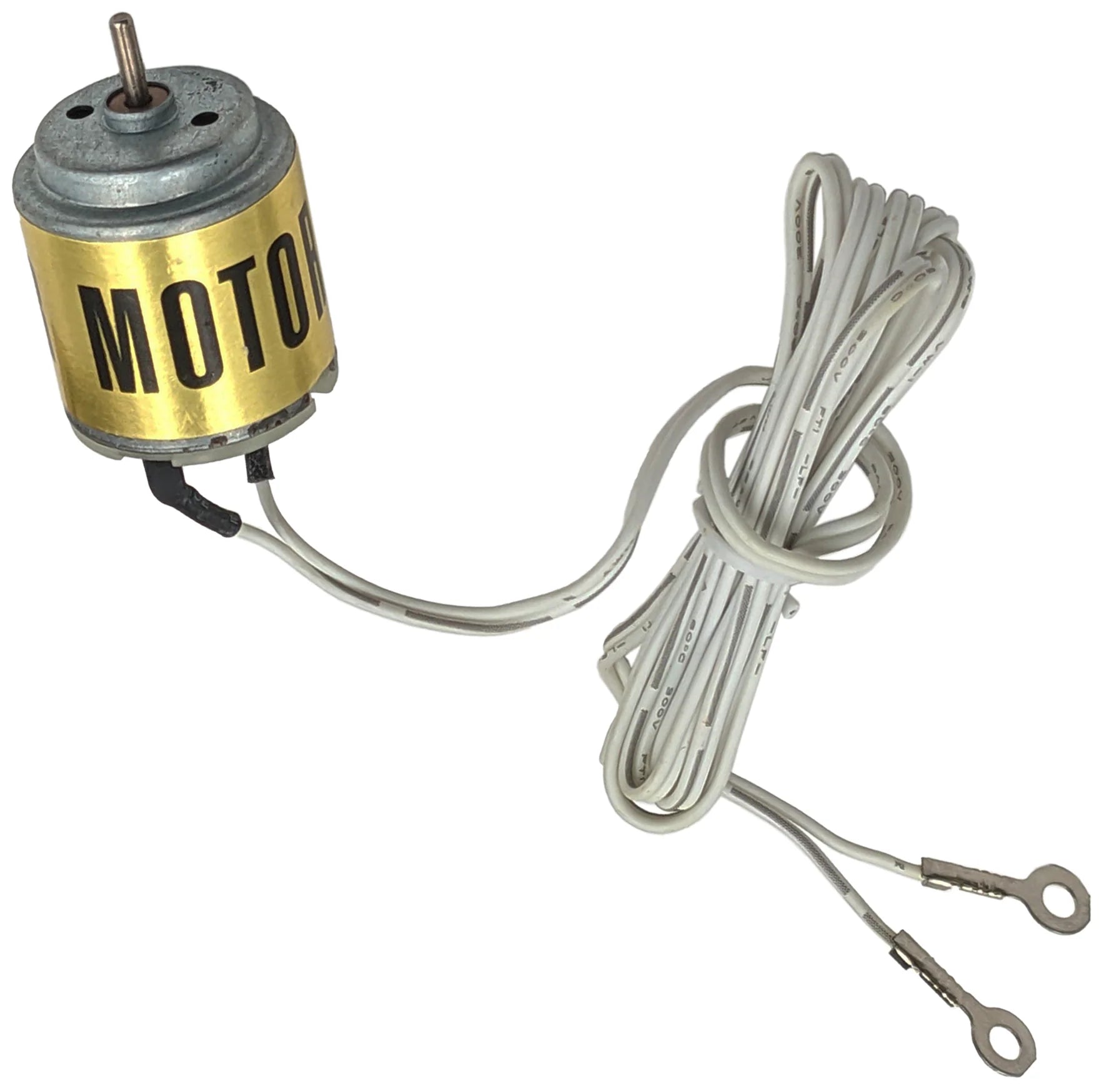 High Torque DC Motor for Solar Panels - 1V 400mA Output, 3ft Wire Leads with Clip, 2mm Shaft - Perfect for DIY Solar Projects, Robotics & Science Experiments