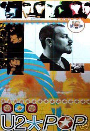 Hot Stuff Enterprise 4052-24x36-MU U2 Band Collage Poster - 24x36 Inch Music Wall Art for Bedroom, Living Room & Office Decor