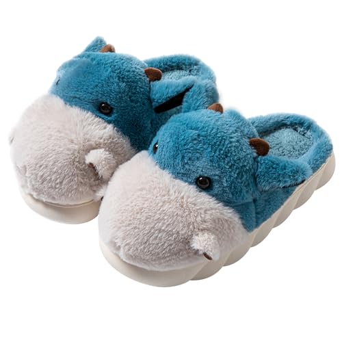 Blue Slippers