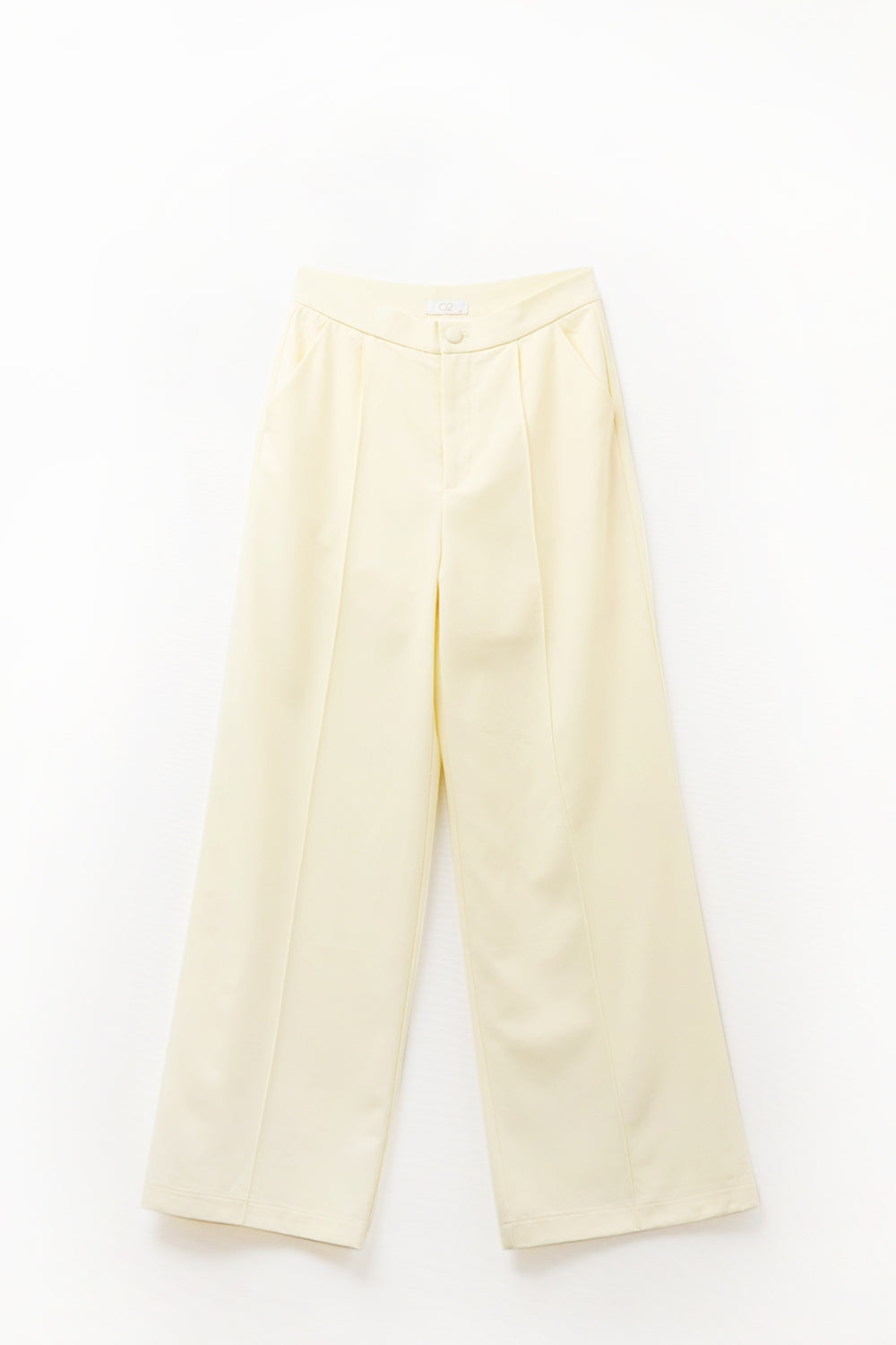 Custom Fit Wide Leg Yellow Pants for Women - Comfortable & Stylish Trousers for Casual Wear, Office, and Special Occasions