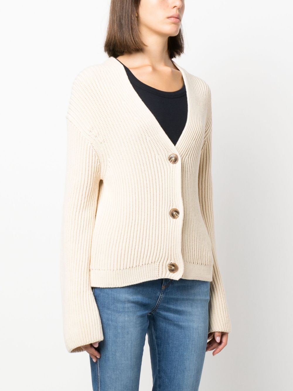 Women's White Closed Knit Sweaters - Cozy Winter Pullovers for Casual Wear & Layering
