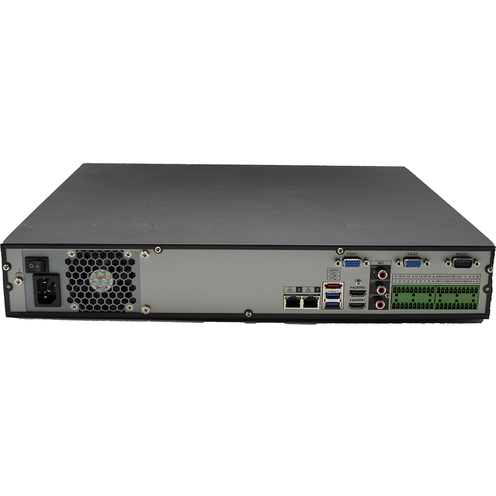 Dahua N54B5N8 4K 32 Channel 1.5U Dual NIC Network Video Recorder with 8TB HDD - Ideal for Home Security, Business Surveillance & 24/7 Monitoring