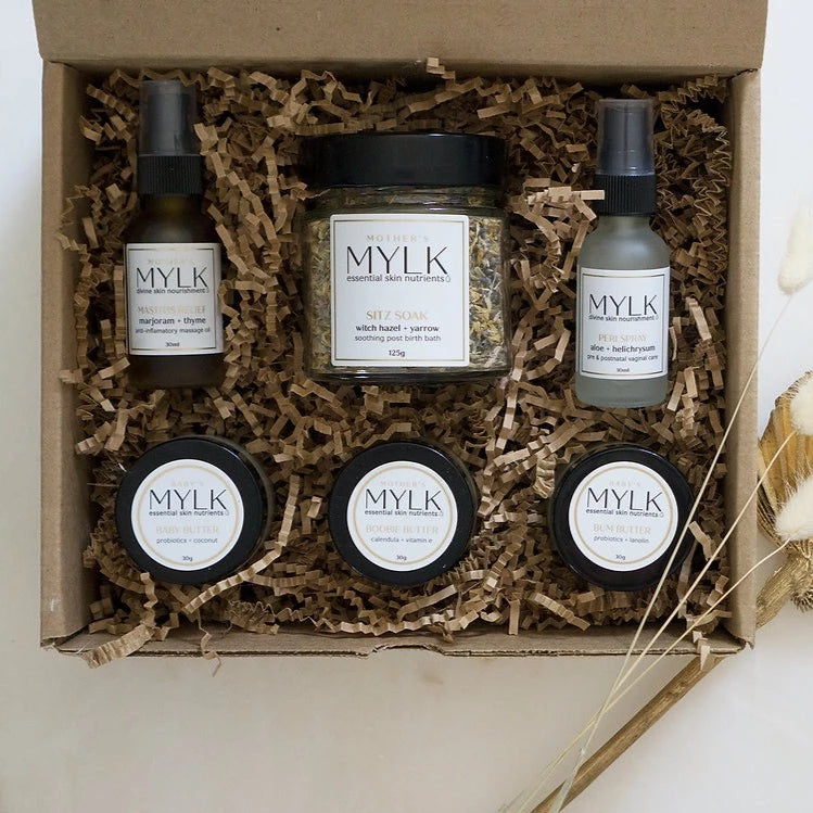 Sweet Mama & Baby Gift Box - Premium Newborn & Mom Care Essentials for Shower, Birth & Postpartum - Perfect for Gifting & Celebrations