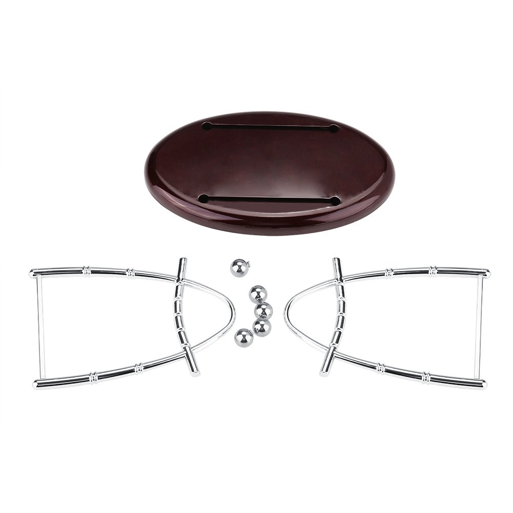Newton's Cradle Balance Ball Physics Science Desk Toy - Metal Swing Pendulum Ornament for Kids & Adults - Office Desk Decoration, Stress Relief Gadget, Educational Science Gift for Home & Classroom