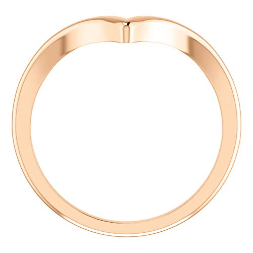 14K Rose Gold 