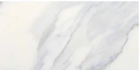 Premium Calacatta Gold 6x12 Subway Tile - Elegant Marble Look Ceramic Wall & Backsplash Tile for Kitchen, Bathroom & Shower - Waterproof & Easy to Clean