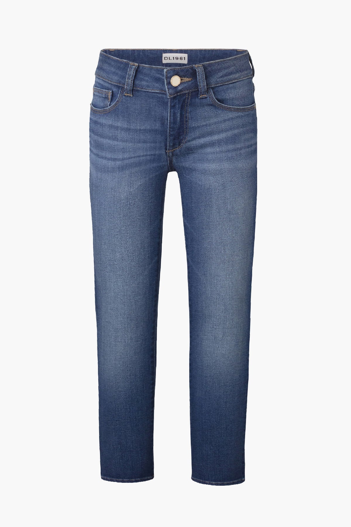 DL1961 Chloe Girls' Jeans - Parula Wash, Size 3, Left Handed | Comfortable Denim Pants for School, Playdates & Casual Outings