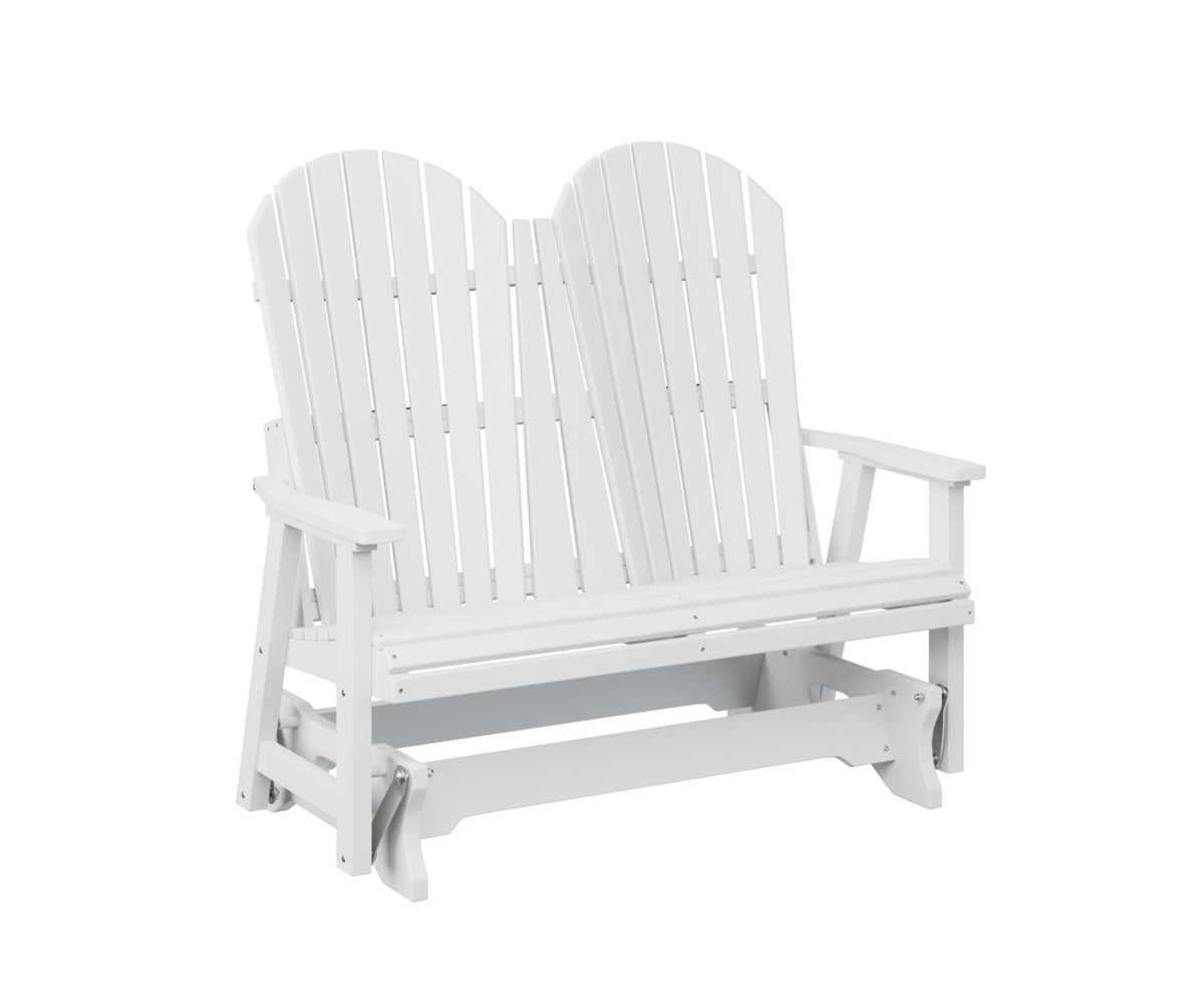 Berlin Gardens Comfo Back Double Glider - Outdoor Patio Swing Bench with Weather-Resistant Cushions - Perfect for Porch, Garden, and Backyard Relaxation