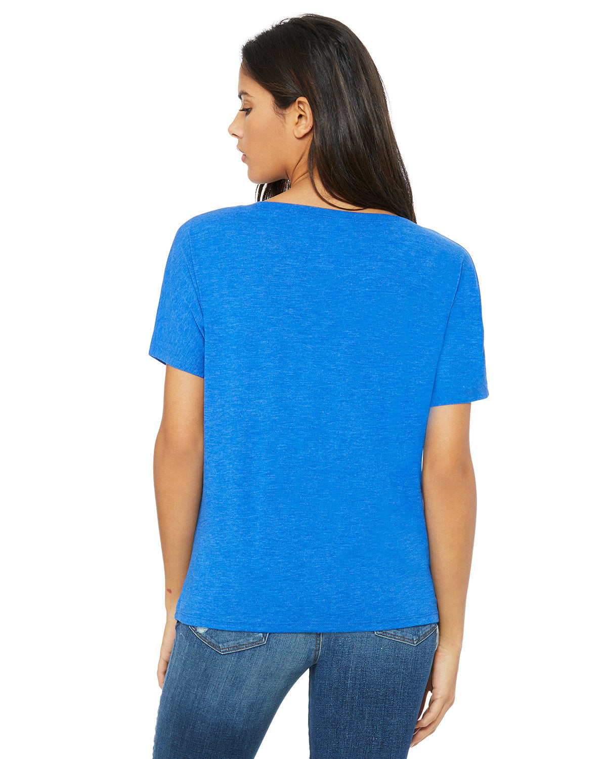 Bella + Canvas 8815 Women's Slouchy V-Neck T-Shirt - Soft & Comfortable Casual Tee for Everyday Wear, Lounge, and Outfits