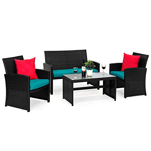 Black/Teal