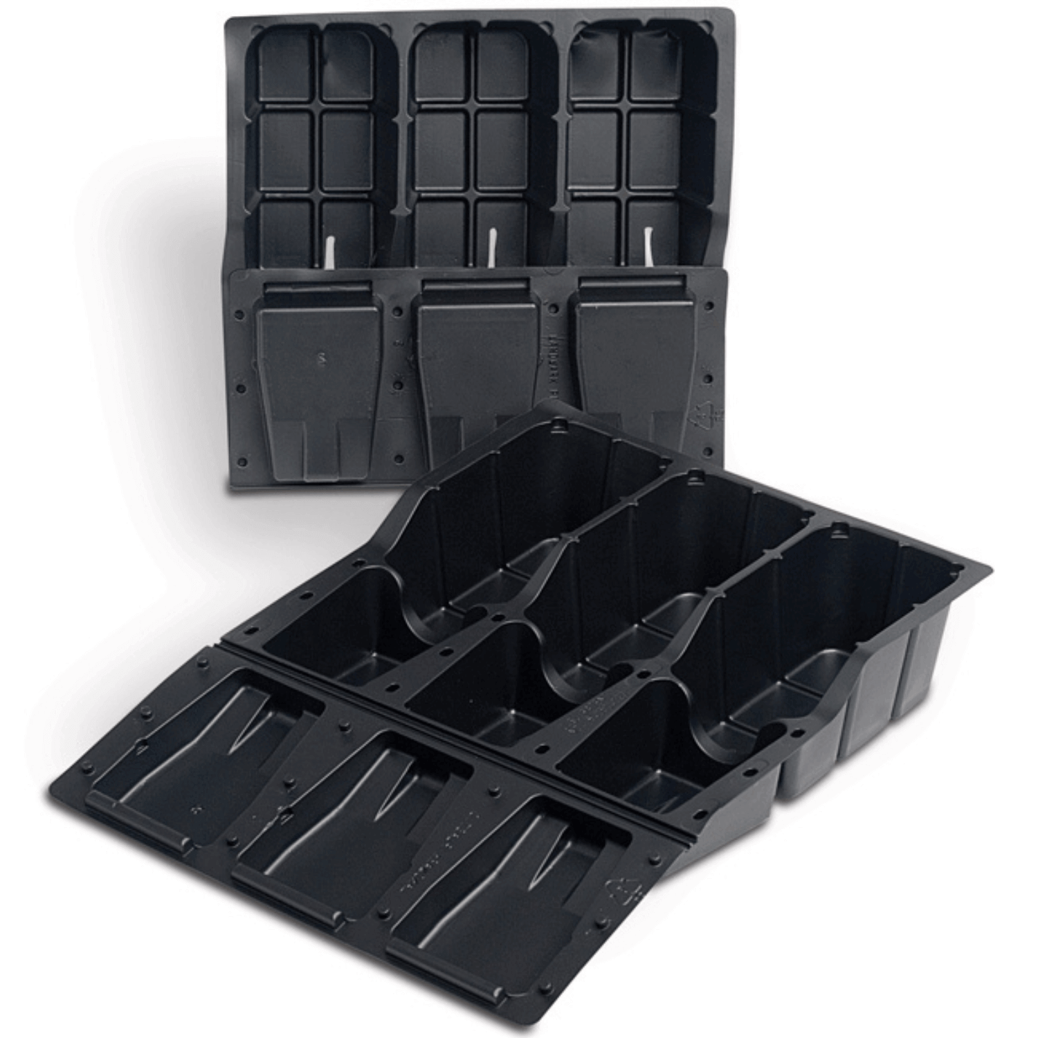 Clone Shipper Black 3 Plant Single Guide with Vent - Perfect for Hydroponic Cloning and Plant Propagation | Indoor Gardening Supplies