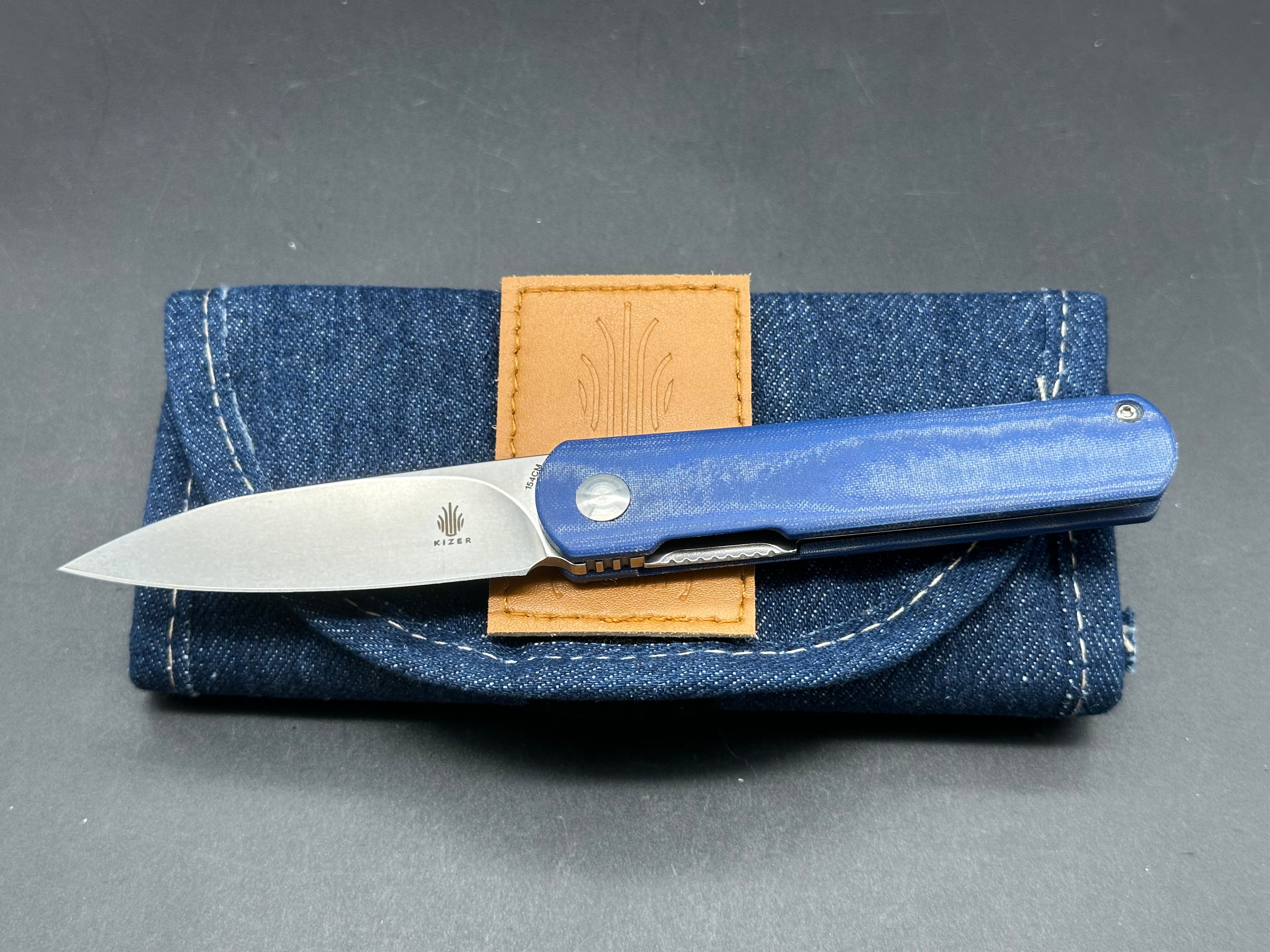 Kizer Feist Liner Lock Folding Pocket Knife - 2.8