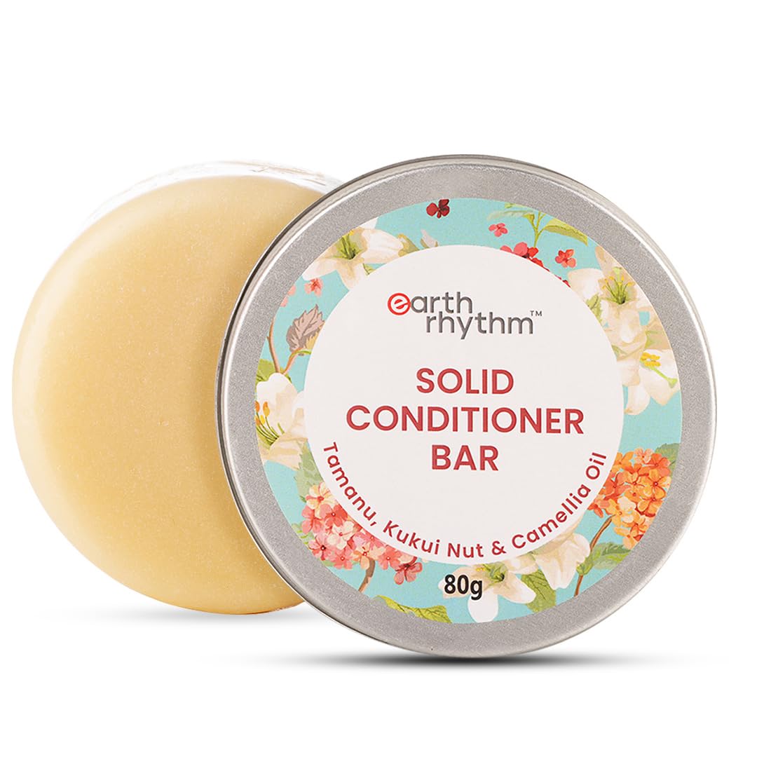 Organic Hair Conditioner for Frizz Control & Dry Hair Repair - Hydrating Tamanu Oil & Shea Butter Formula for Shine & Volume - Sulfate & Paraben Free - 80g - Perfect for Daily Hair Care & Salon-Quality Results at Home