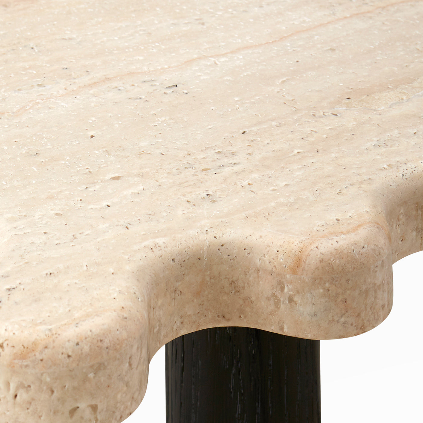 Modern Ripple Round Cocktail Table - 36