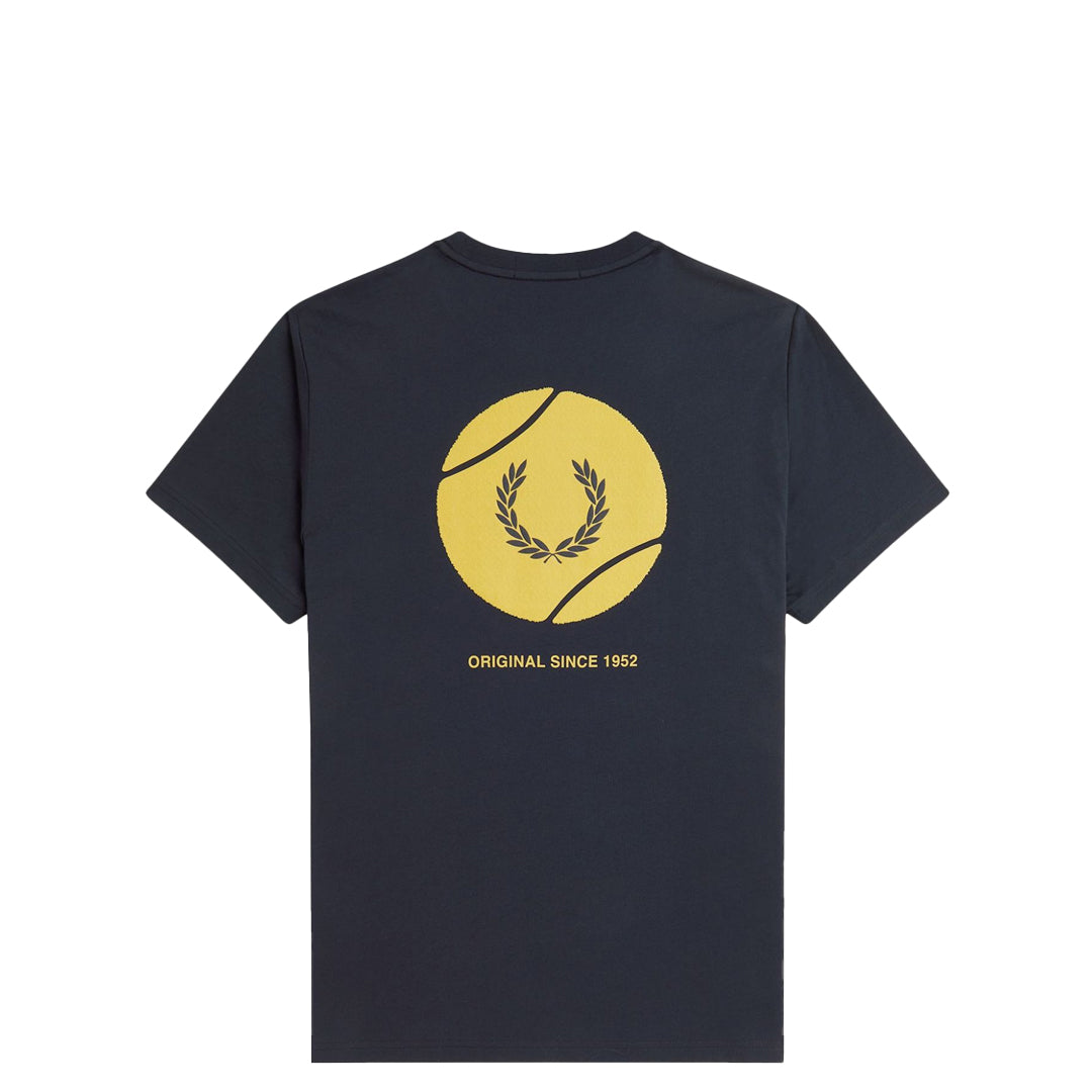 Men's Navy Blue Tennis Graphic T-Shirt - Casual Cotton Tee for Sports Fans & Everyday Wear - Perfect for Tennis, Gym, and Street Style