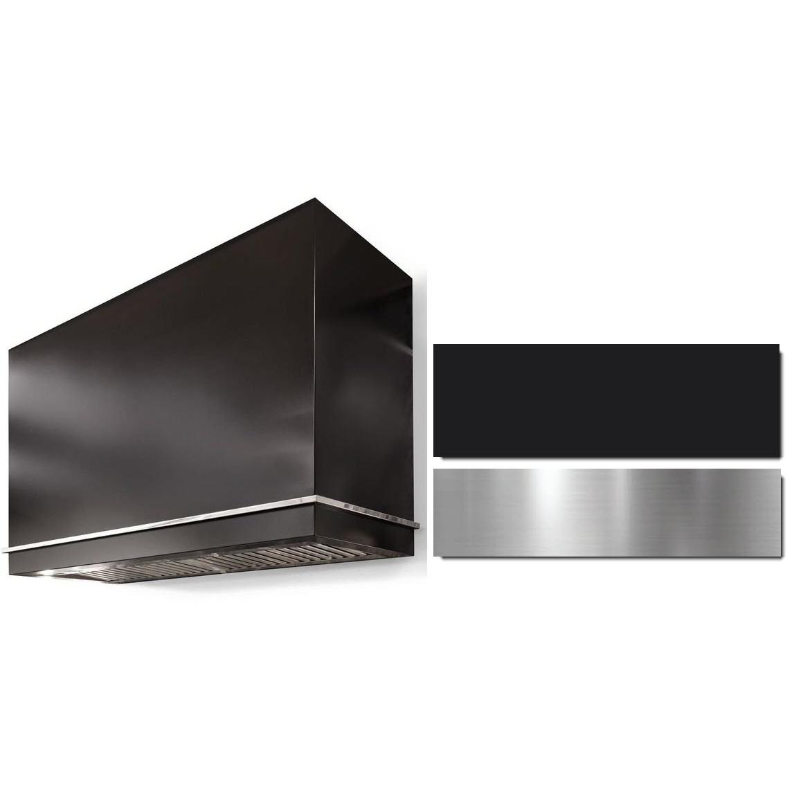 AGA 48 Inch Professional Wall Mount Range Hood - AH4842LGEMBLBN - Stainless Steel Kitchen Vent Hood with Powerful Extraction for Home Cooking & Grilling