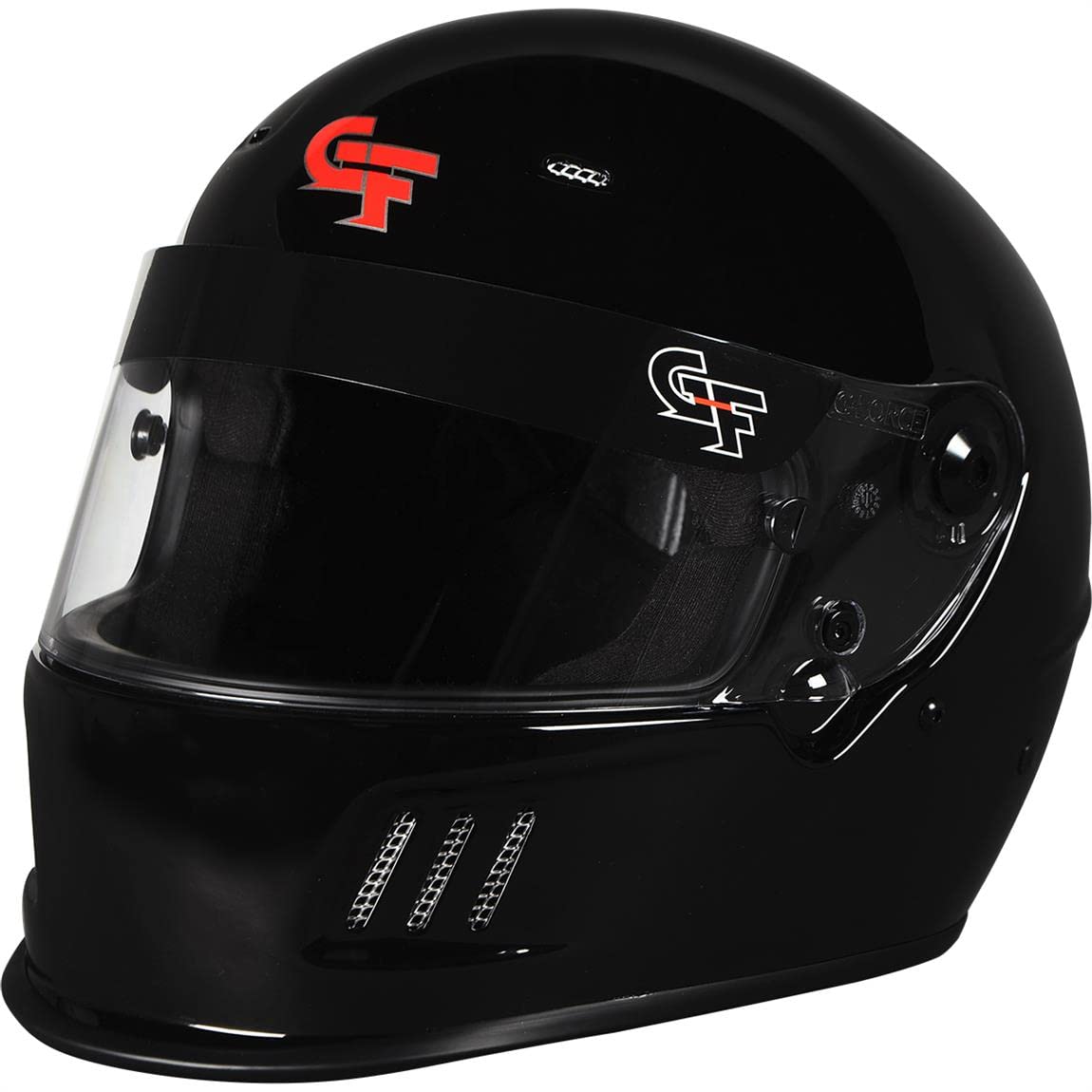 G-Force 13010LRGBK Rift Full Face Motorcycle Helmet - Large Size, Black (SA2020 Certified) - Perfect for Racing, Track Days & Street Riding