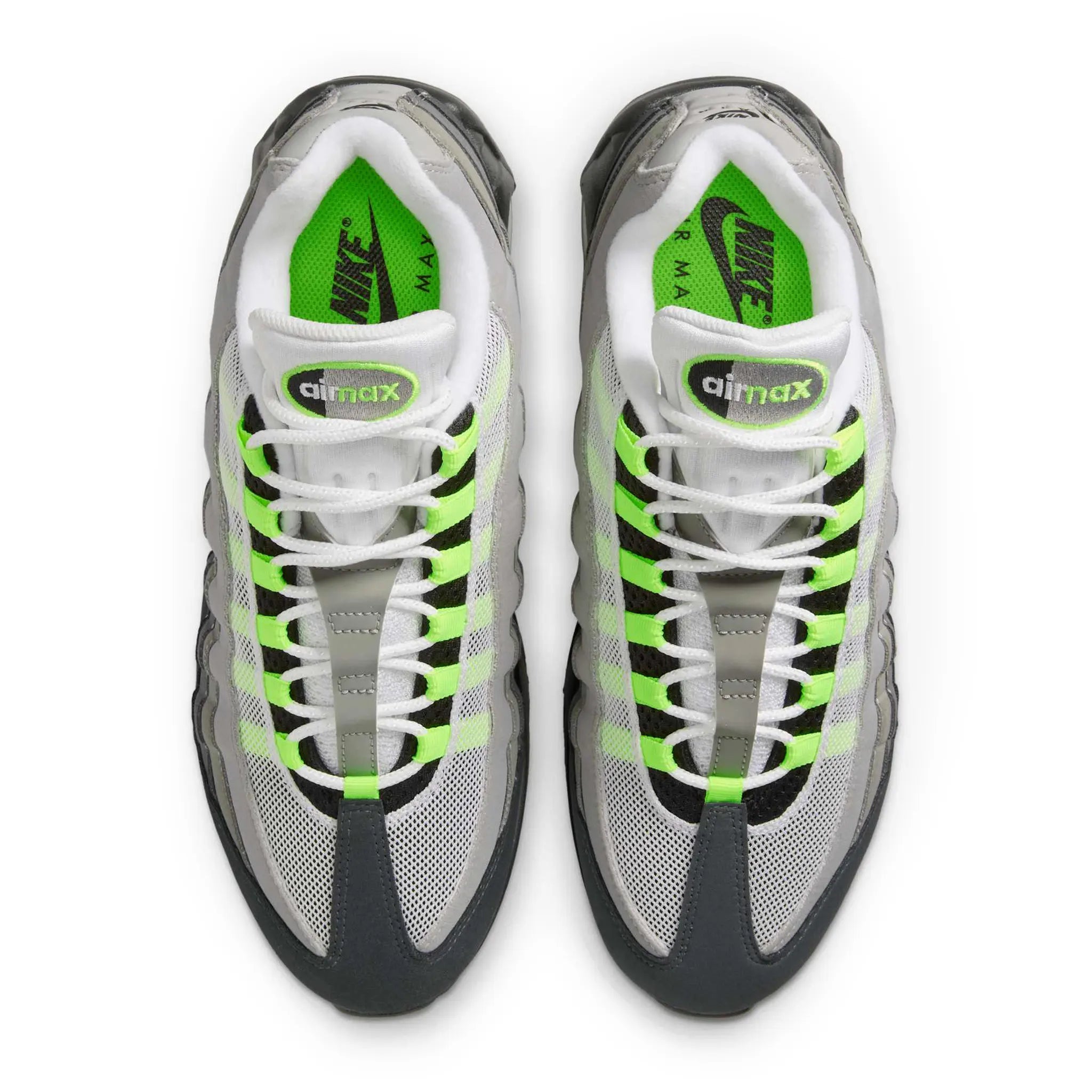 Nike Air Max 95 OG Big Bubble Neon Sneakers (2025) - Men's Running Shoes for Jogging, Gym Workouts & Streetwear Fashion