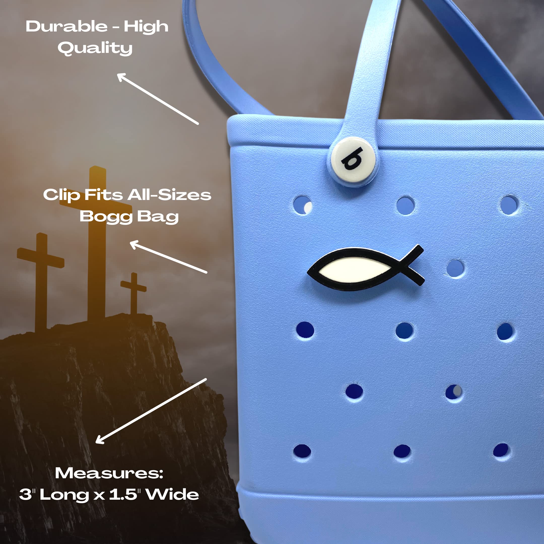 FRESHe BOGLETS - Symbols and Shapes Charms - Decorative Bag Charms Compatible with Bogg Bags, Simply Southern & Other Tote Bags - Perfect for Beach Trips, Pool Parties & Summer Accessories