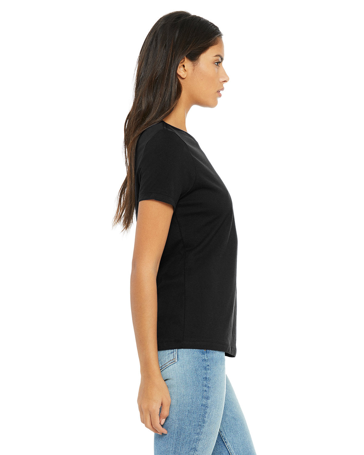 Bella + Canvas B6400 Women's Relaxed Fit Jersey Short Sleeve T-Shirt - Soft Cotton Tee for Casual Wear, Workout & Everyday Comfort