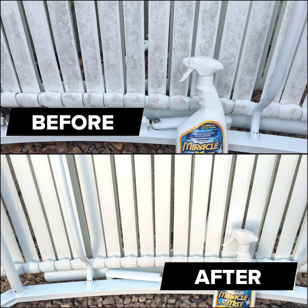 Instant Cleaner for Indoor and Outdoor Use - 32oz (2 Pack, 64oz Total) | Multi-Surface Spray for Kitchen, Bathroom, Floors & Patio Furniture | Powerful Stain Remover & Disinfectant