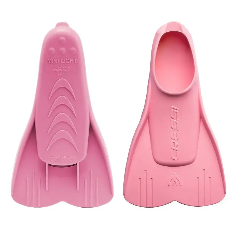 Cressi Mini Light Kid Flippers - Comfortable Swim Fins for Children | Perfect for Pool, Beach & Snorkeling Adventures