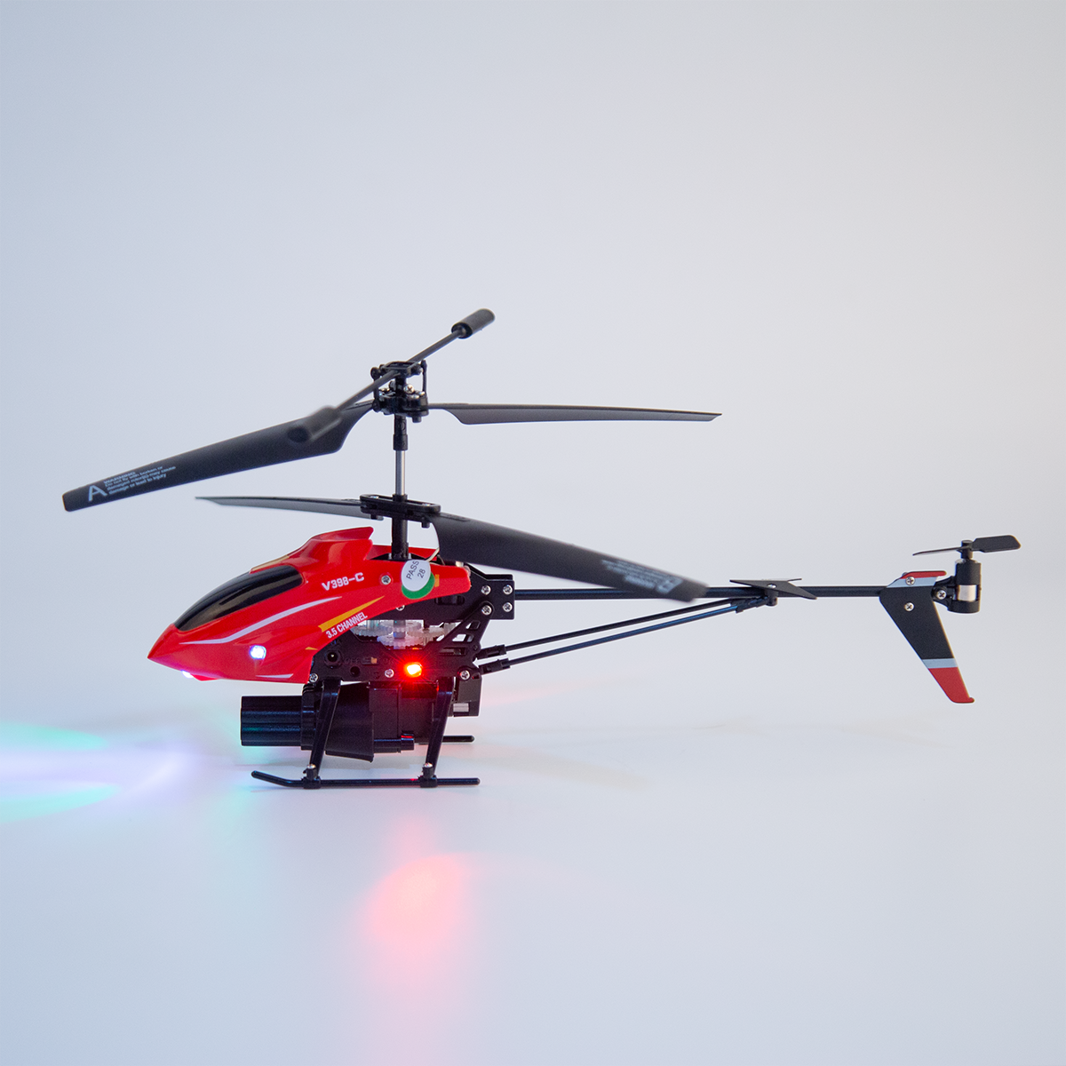 WLTOYS XK V398 C RC Helicopter with Missile Launch - 6 Axis Gyro & Altitude Hold Remote Control Drone for Adults & Kids - Perfect for Outdoor Flying, Aerial Photography and RC Hobby Fun