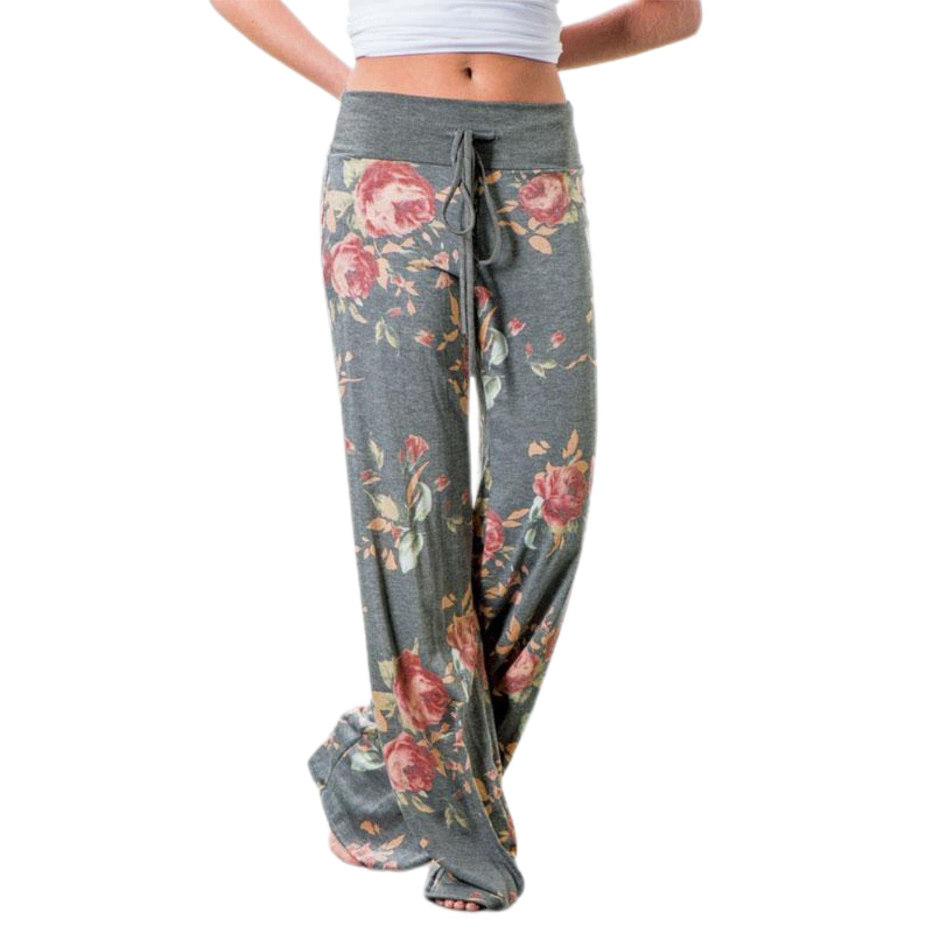 NIFTRIRY Women's Soft Flannel Pajama Pants with Drawstring - Lightweight Comfortable Sleepwear & Lounge Pants for Relaxing at Home or Travel