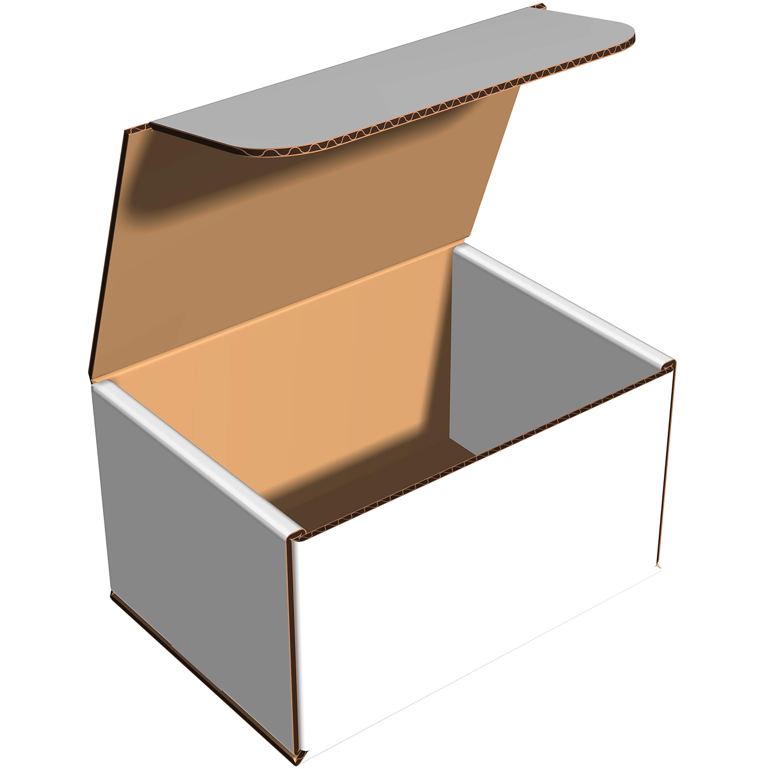 Premium White Corrugated Cardboard Shipping Boxes (7x5x4 Inches) - Pack of 25 - Strong Mailing Boxes for Ecommerce, Small Business & Home Shipping - Perfect for Amazon FBA, eBay, Etsy & USPS Packages