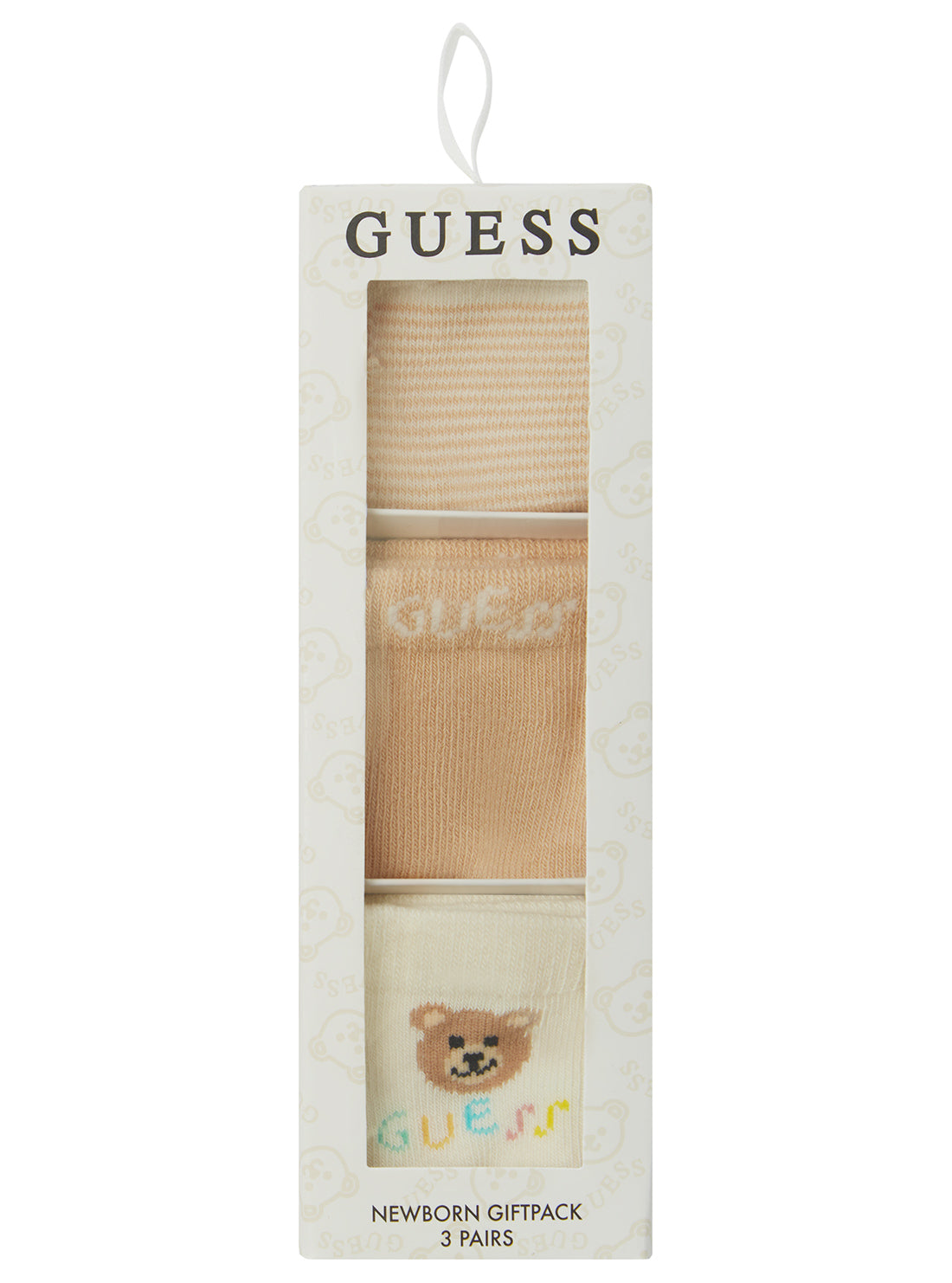 Soft Beige 3-Piece Cotton Socks Set for Women - Comfortable Everyday & Casual Wear - Perfect for Home, Office & Travel