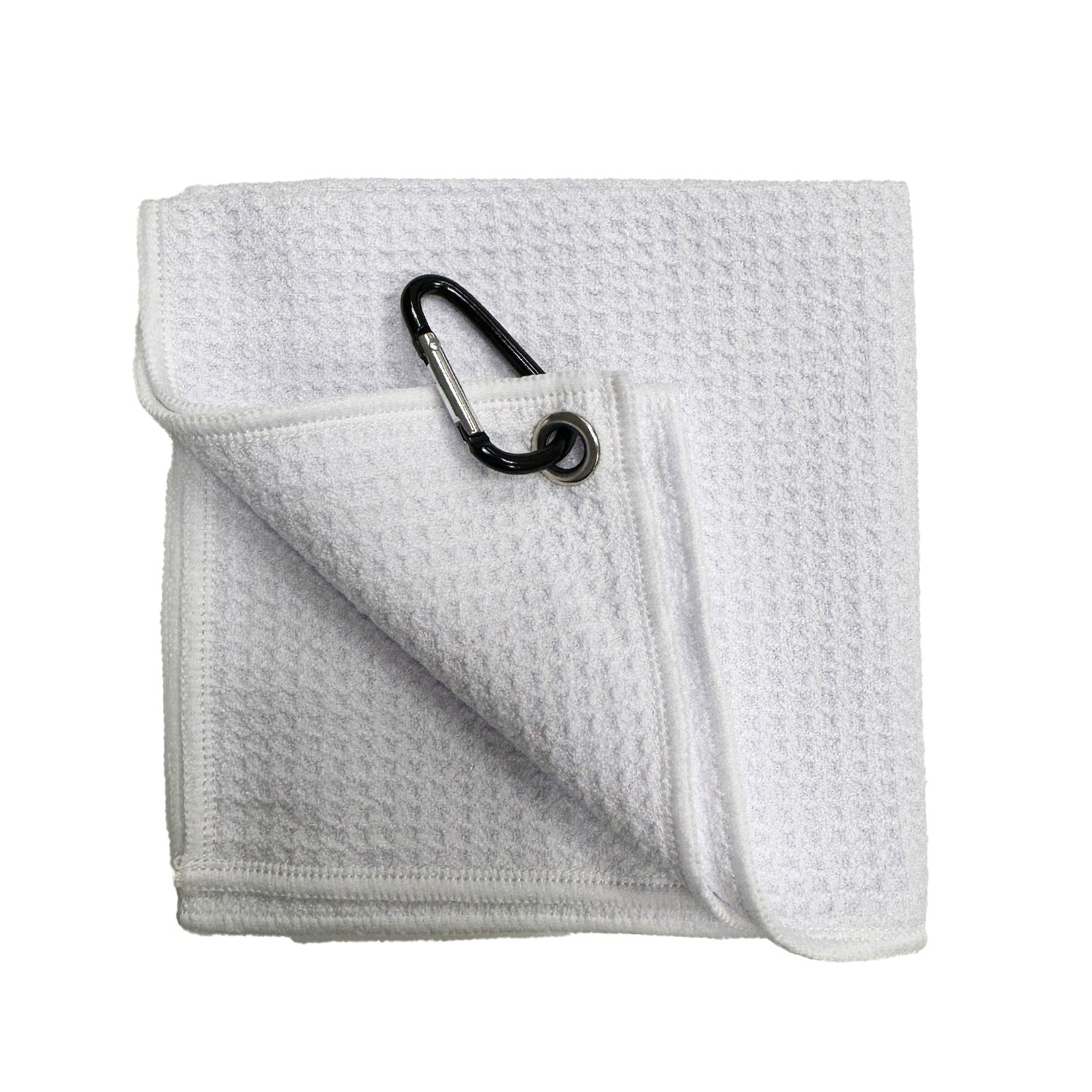 I.XXI Barista Waffle Waffle Weave Cleaning Towel with Hook - Premium Absorbent Microfiber Cloth for Coffee Machines, Kitchen & Countertop Cleaning