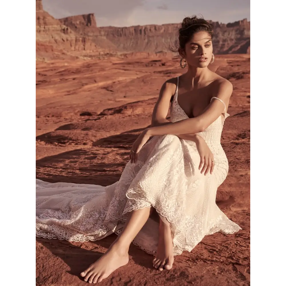 Bailey by Sottero and Midgley - Elegant Wedding Dress for Brides | Perfect for Church Ceremonies & Beach Weddings