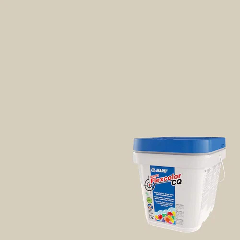 Mapei Flexcolor CQ Ready-to-Use Grout - 2 Gallon (14 Biscuit Color) - Premium Tile & Mosaic Grout for Bathroom, Kitchen & Shower Renovations