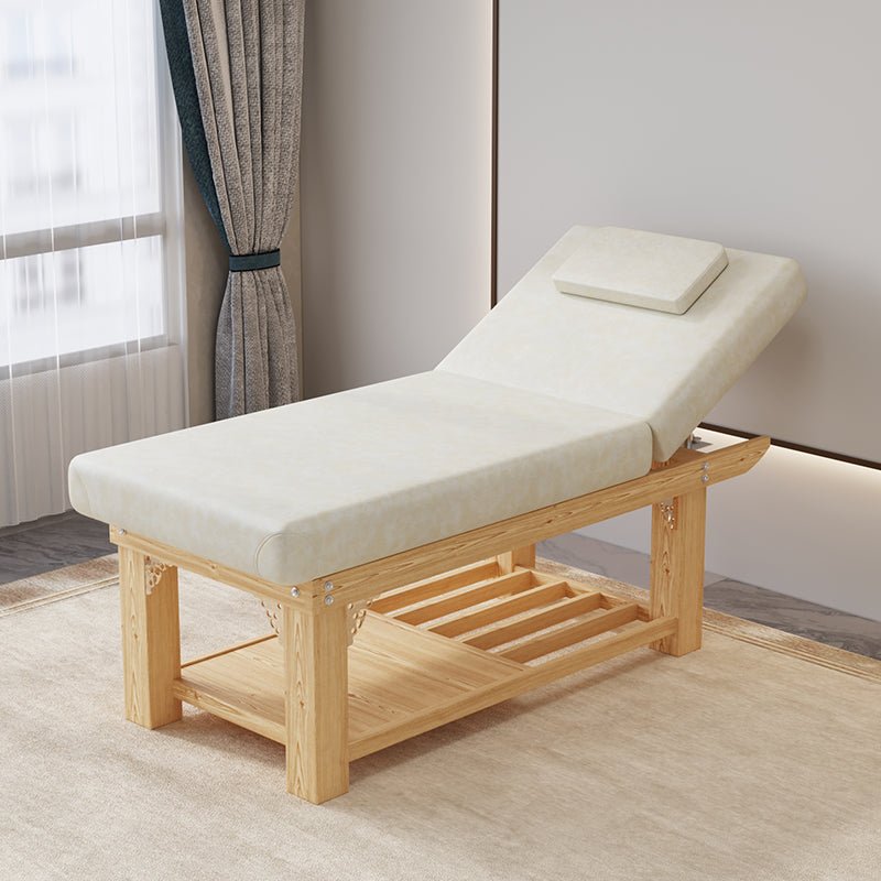 Premium Wooden Massage Table - Portable & Adjustable for Spa, Salon, and Home Use - Relaxing Full Body Massage Bed for Professionals & Personal Wellness
