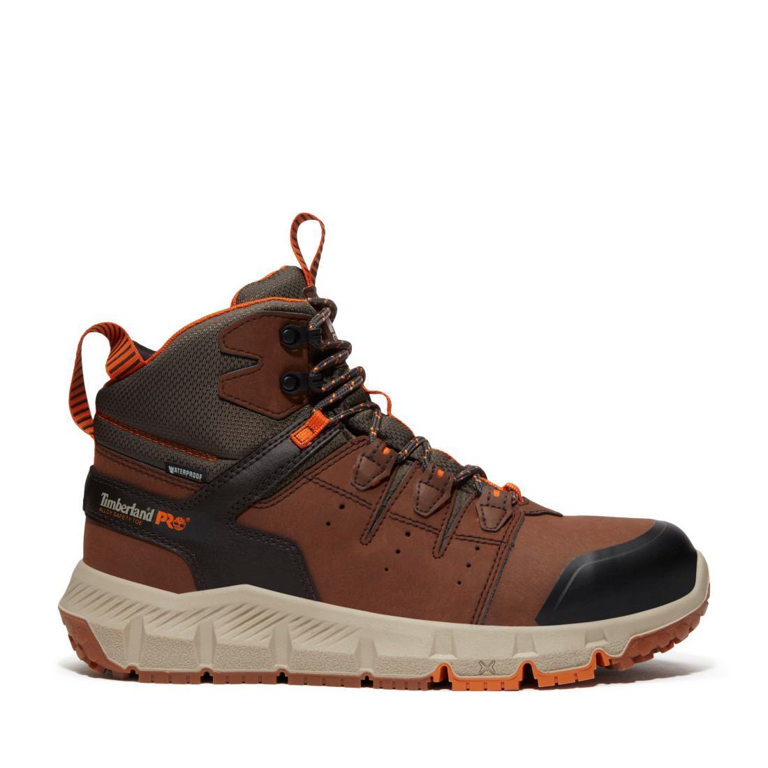 Waterproof Steel Toe Work Boots for Men - Lightweight & Durable Safety Shoes for Construction, Warehouse & Outdoor Work - OSHA Compliant