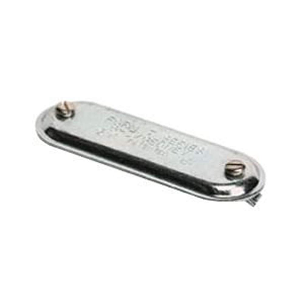 2-in Steel Conduit Body Cover for Electrical Wiring - Heavy Duty Metal Conduit Fitting for Outdoor/Indoor Use - Ideal for Commercial & Residential Electrical Installations
