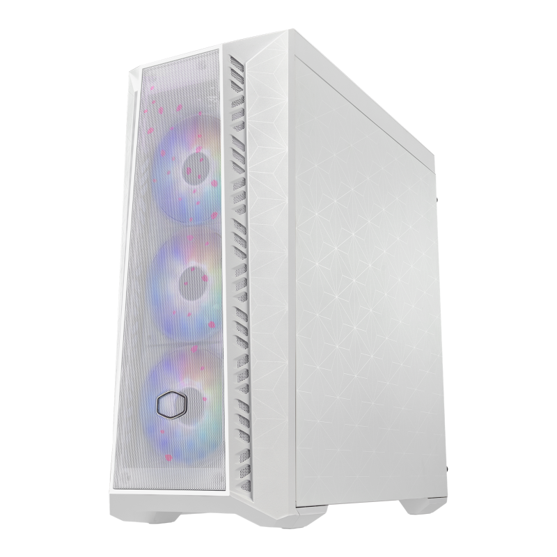 Cooler Master MB520 WGNN S02 CM MasterBox 520 Mesh ATX Mid-Tower PC Case - Sakura Pink Edition for Gaming & Workstation Builds, High Airflow Design with Tempered Glass Side Panel