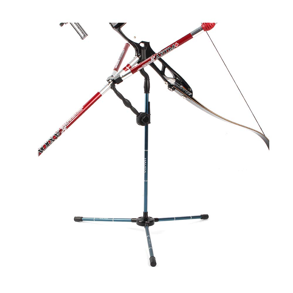 Elbow Stand Archery Recurve Bow Stand - Aluminum Alloy Stabilizer Balance Bar with Removable Collapsible Design | Portable Bow Holder Bracket for Target Practice & Hunting Accessories | Perfect for Outdoor Archery Training and Competition
